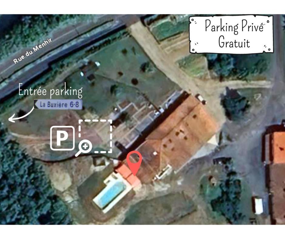 L'Evasion En Pierre Piscine Et Etang Prive Villa Sevremoine Ngoại thất bức ảnh